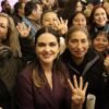 Andrea Chávez destaca avances y retos en el Foro República de y para las Mujeres