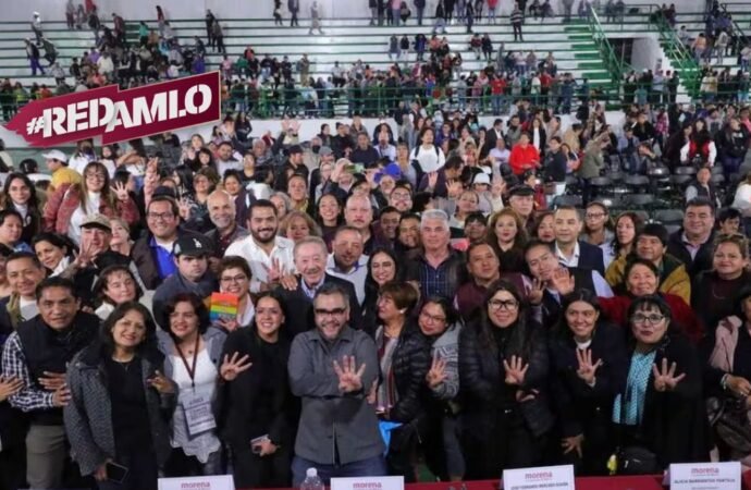 Morena refuerza su presencia en Magdalena Contreras con asamblea de simpatizantes